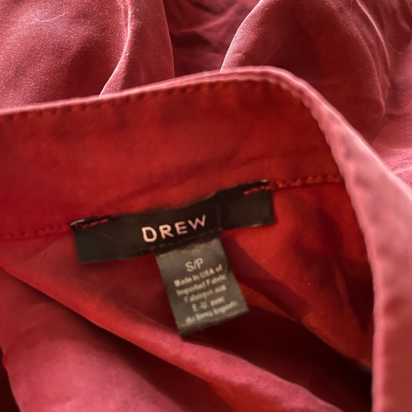 Drew + Blouse + Burgundy + Small - Picture 3 of 3